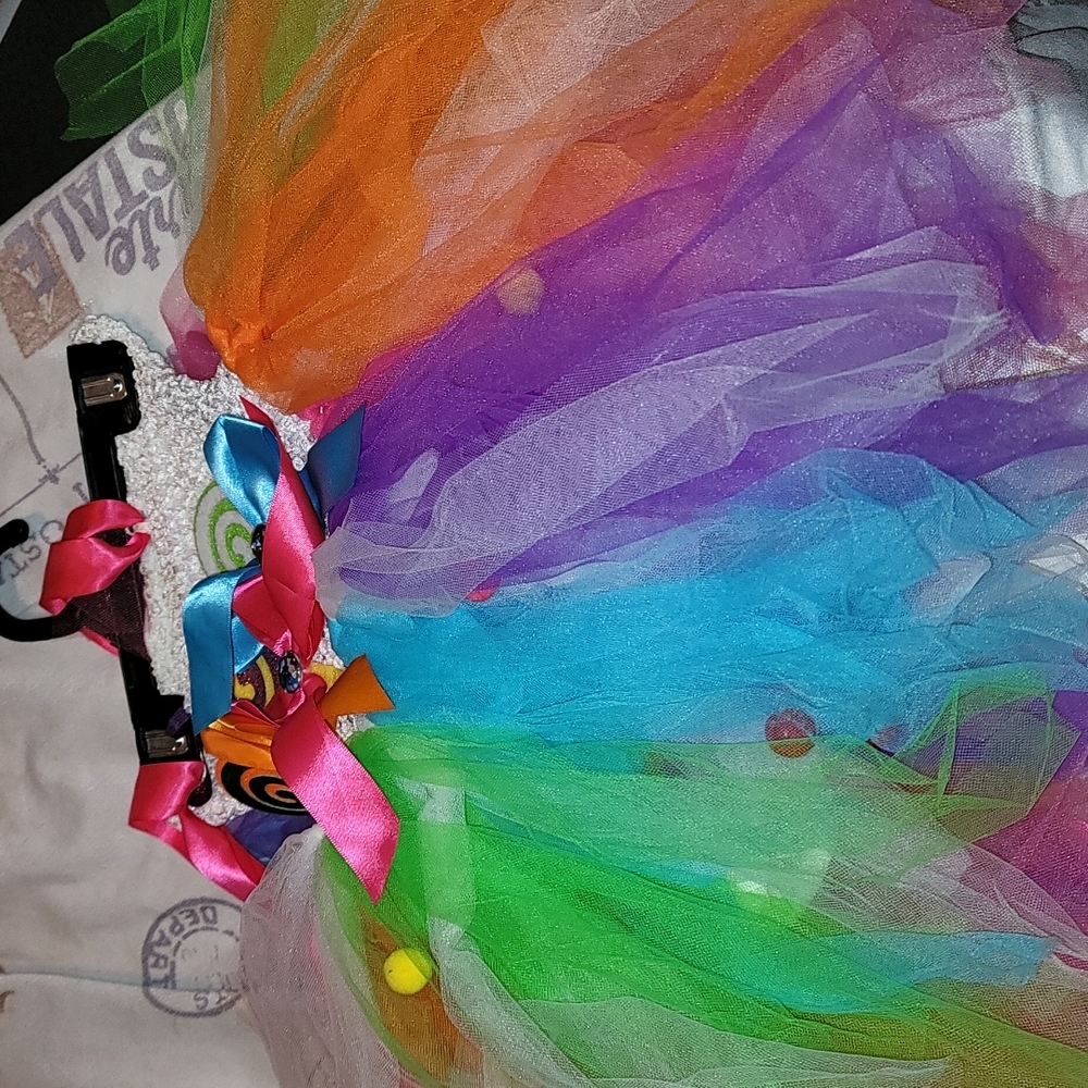 Toddler lollipops dress tutu